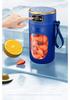 Portable Rechargeable Fruit Juicer with Screen - Ideal for Ice Crushing and Perfect for Smoothies and Shakes.