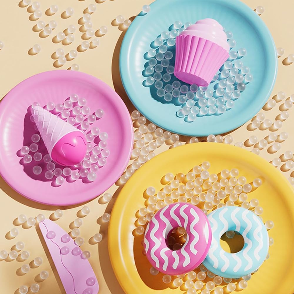 Birthday Cake Toy Realistic Sound and Light Features Pretend Play Cake for Kids