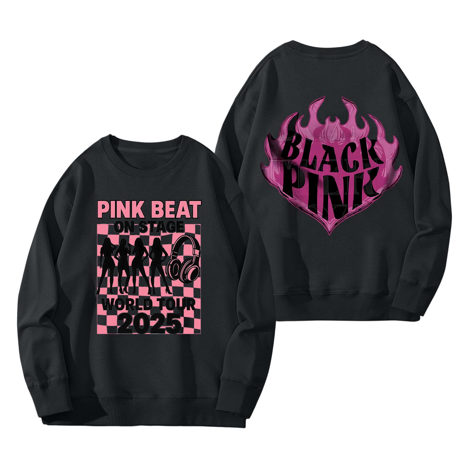 

Женский модный и повседневный свитшот с длинным рукавом, круглым вырезом и принтом XL