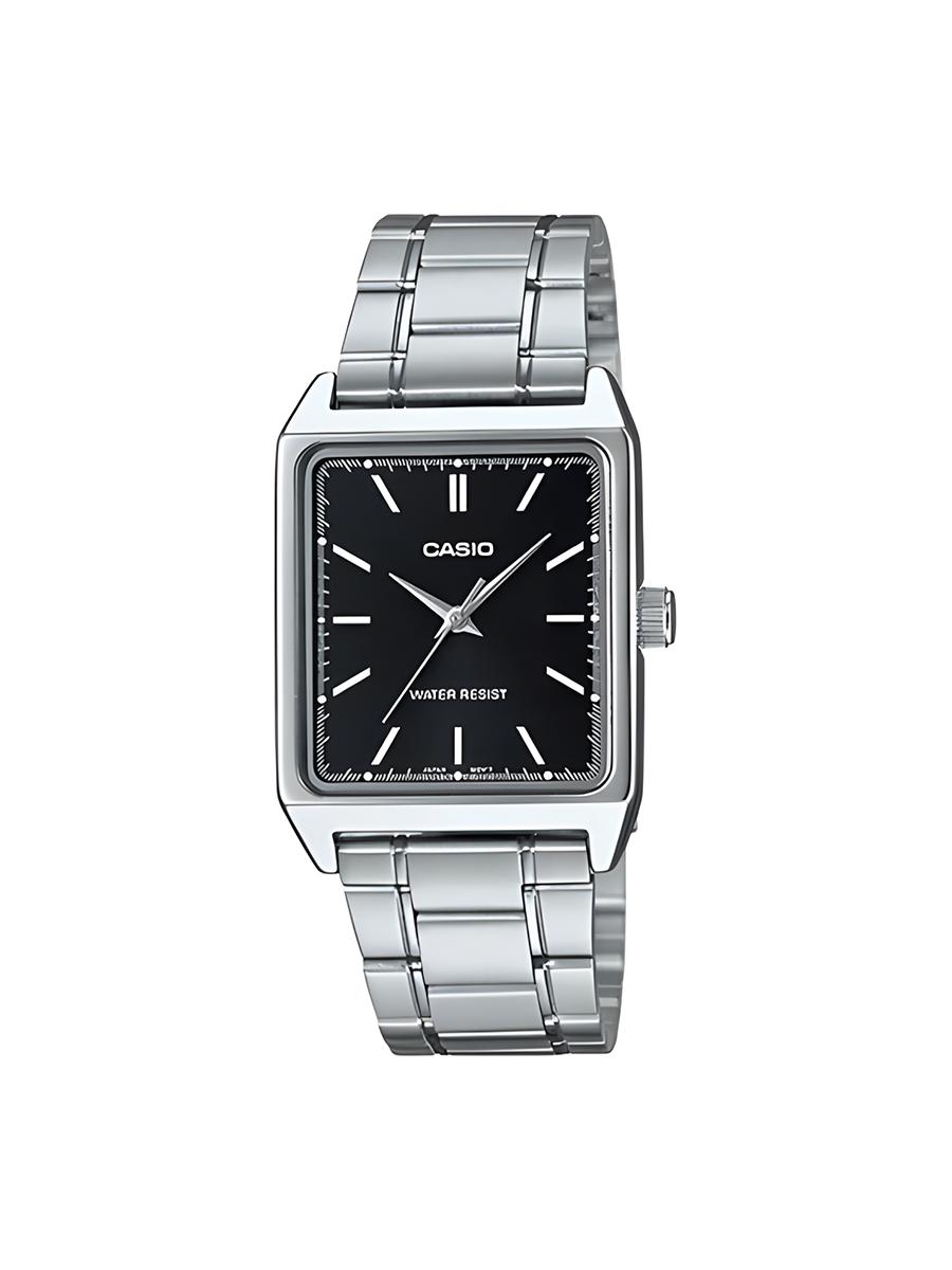 

Casio - Stainless Steel Case and Strap Women s Quartz Watch LTP-V007D-1E чорний