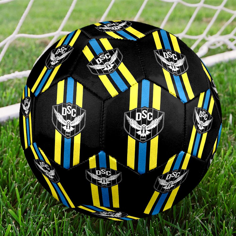 Duhok Sports Club Emblem Size 5 Soccer Ball,Indoor/Outdoor Suitable for Training Matches Tournaments Practice Games Perfect Gift for Fan