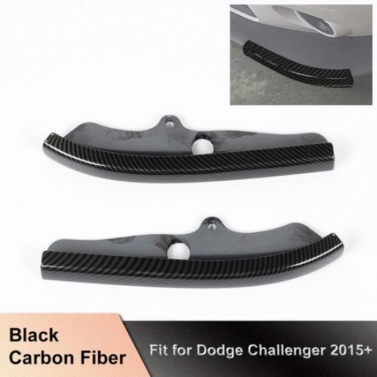 Front Bumper Lip Splitter Protect Cover Guard Trim For Dodge Challenger 2015+