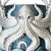 3D Printed Octopus Planter Planter, Artistic Coastal Plant Pot, Decorative Indoor Outdoor Container for Cactus, Succulents, Unique Desk Accessory Sun