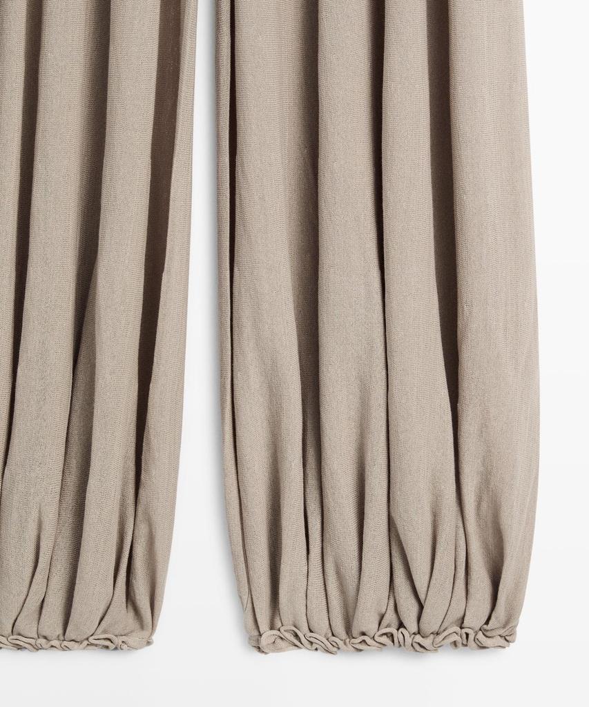 Masimodutti Wide Waistband Sarouel Pants