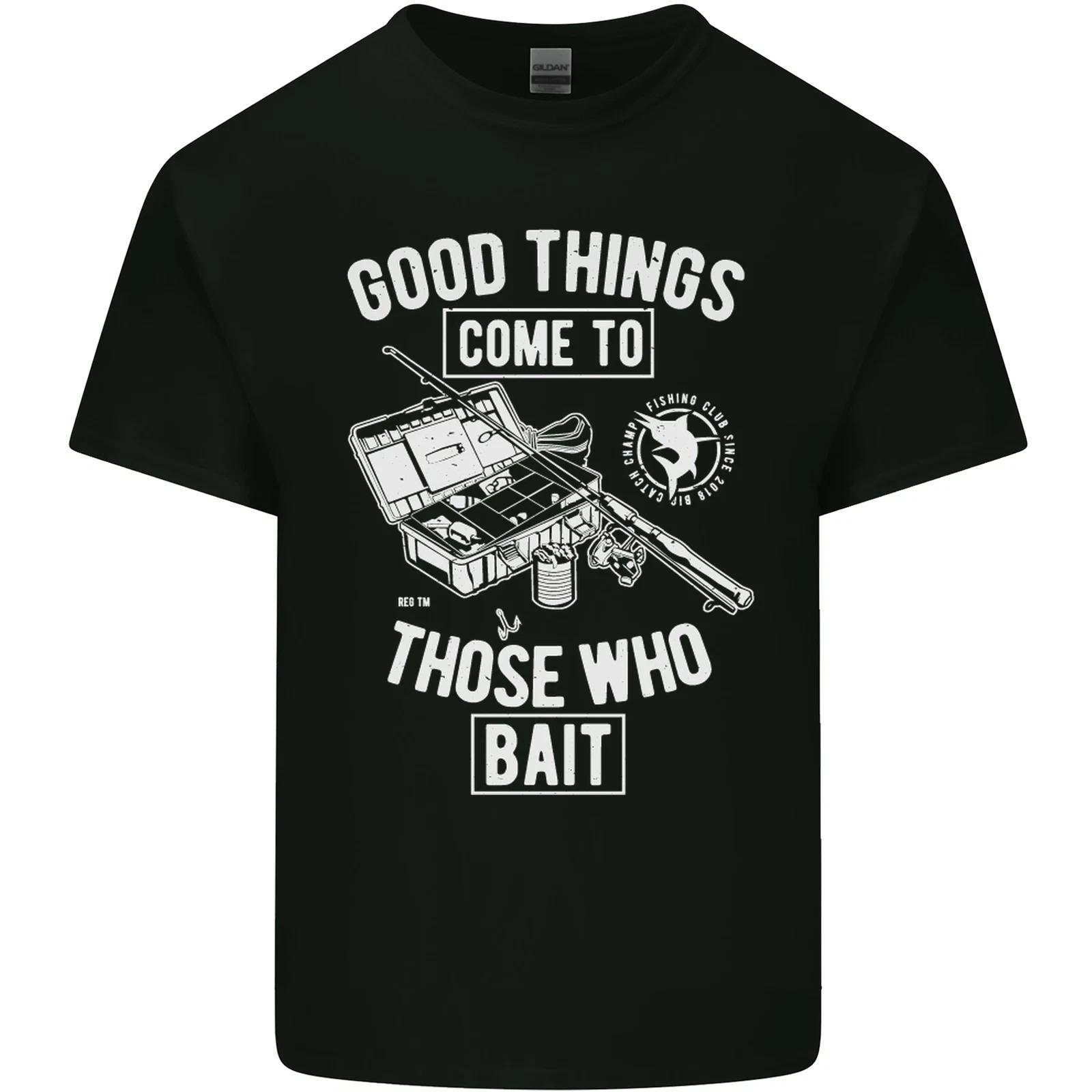 Funny Fishing Those Who Bait Fisherman Kids T-Shirt Childrens 3XL