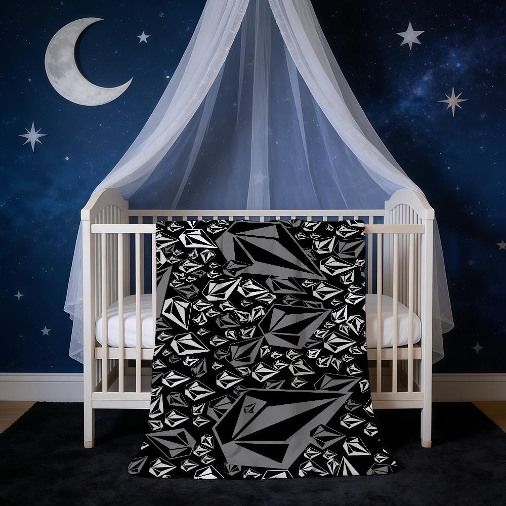 Decke Super Warm V-Volcom-ES Bequem Mode Plüsch Überwurf Kind Zuhause Sofa Schlafzimmer Marke Geschenk