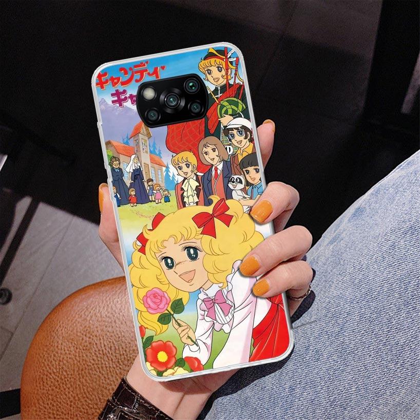 Anime Süßigkeiten Handyhülle Für Xiaomi Poco X7 X6 X5 Pro F7 Ultra Redmi 15C 15 13C 13 12C 12 10 10A 10C 9 9A 9C 9T Hülle Poco X7 X6 X