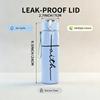 1PC Faith Cross Line Art 750ml Color Plastic Sports Water Bottle Leakproof Flip Straw Lid Suitable for Sports Office Home Use