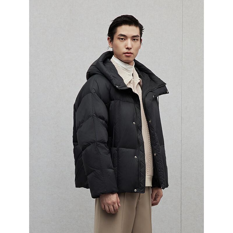 GXG Men's Lightweight Hooded Down Puffer Jacket