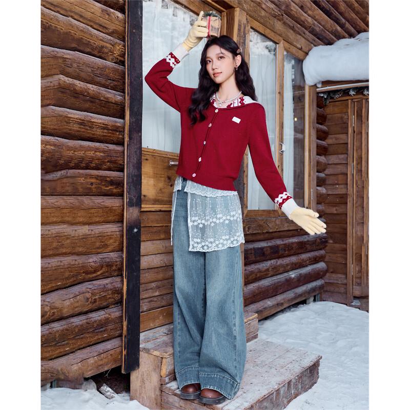 IEF Women's French Style Knitted Top