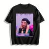 Cyberpunk Style Anime Girl Print T-shirt Street Trendy Cool Girl Loose Casual Top Pure Cotton T-shirt