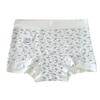 10A Antibacterial Sweet Floral Cotton Girls' Mid-Waist Boxer Briefs - Comfortable & Breathable
