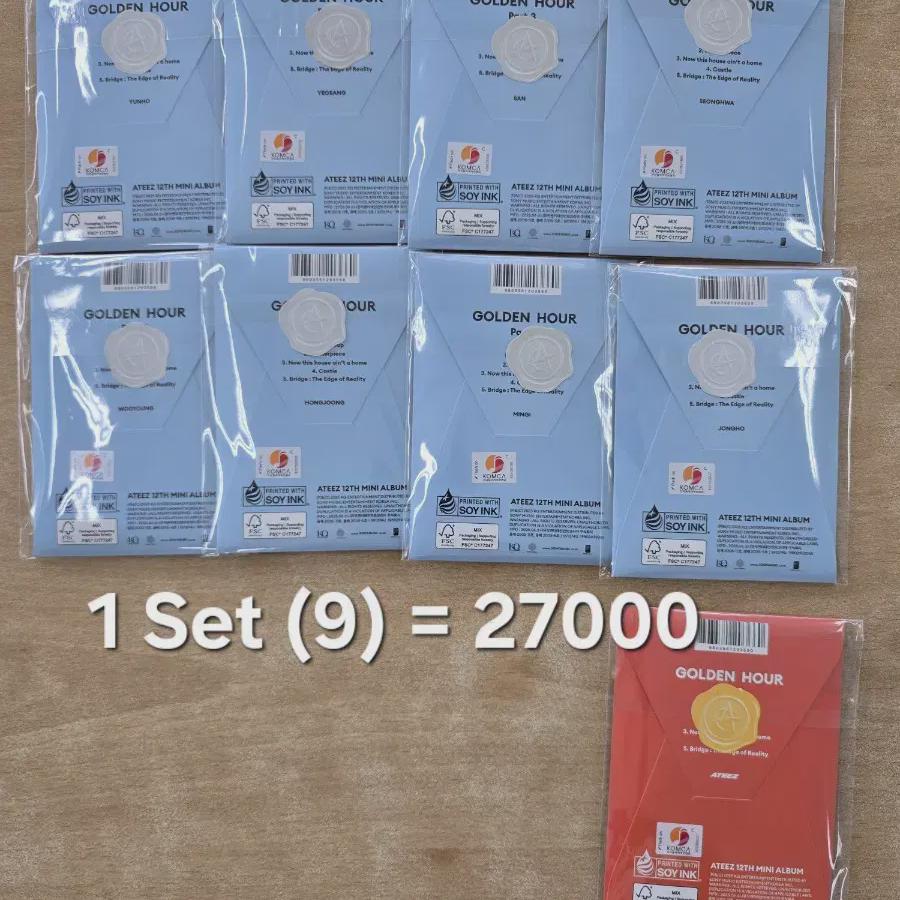 

Ateez Golden Hour Part 3 Poca Album Version Unreleased Album Set Aeetz