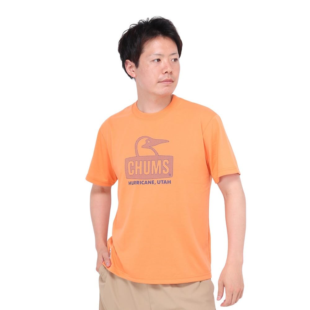 

Футболка Booby Face Work Out Dry Orange [Chums] Футболка мужская оранжевый