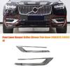 1 Paar Auto Front unterer Stoßfänger Chrom Zierleiste Abdeckung 31663515 31663514 für Volvo XC90 2019-2026 31663539 31663540
