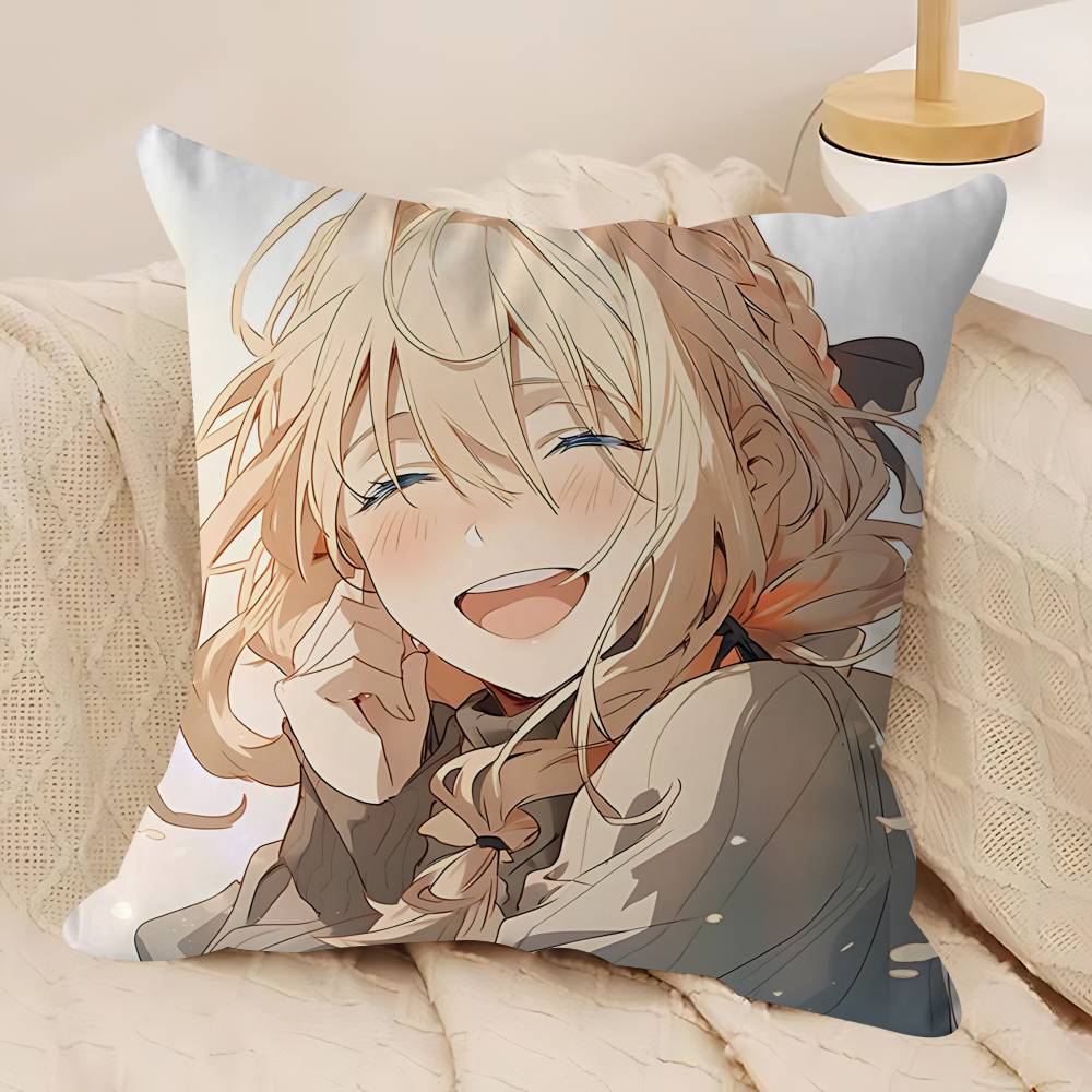 Novel V-Violet E-Evergardens Cushion Cover Decorative Pillow Sofa Home Decor Case Pillow Cases