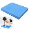 TPE Balance Training Foam Pad Flat Support Soft Cushion High Rebound Exercise Fitness Yoga Mat Azure Blue