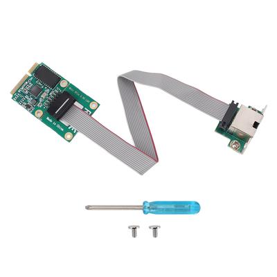 Mini PCIE Network Card 2.5G High Transfer Speed Stable Mini PCI Express Card RJ45 Lan Adapter