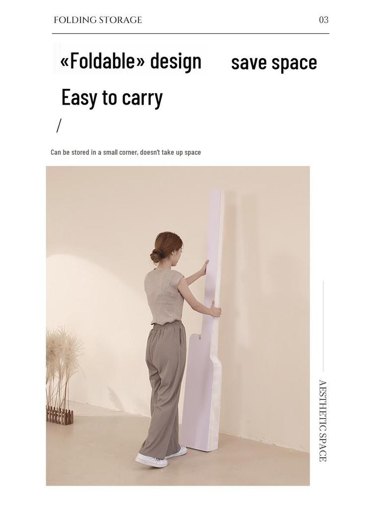 Glow Paper Folding Screen for Office, Living Room, Partition, Entryway, Rental Homes, Salons & Fences