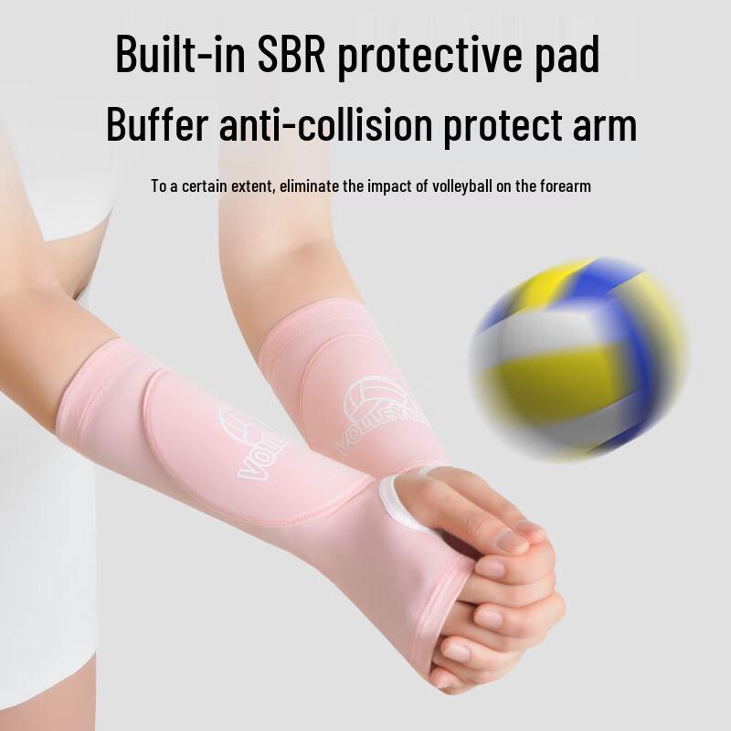 NAILEKESI Volleyball Arm Sleeves Adult (80-130 jin)
