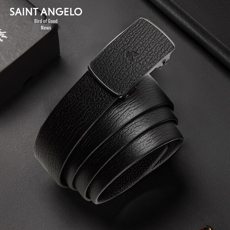 

Baoxiniao Men s Genuine Leather Automatic Buckle Business Belt