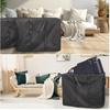 600D Christmas Storage Bag Folding Chair Storage Bag Extra Large Heavy Duty, With Zipper and Handle, Suitable for Folding Beds