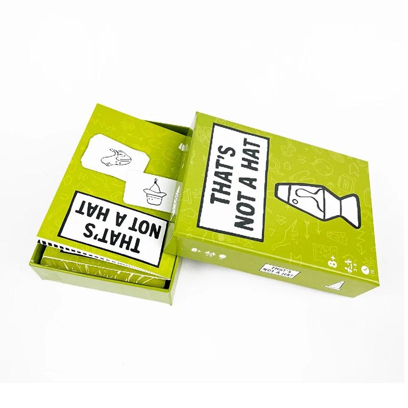 Unique That’s Not a Hat Party Board Game Card English Tabletop Games for 3-8 Players