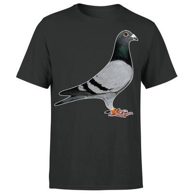 Piccione Peagon Fiore Unicorno Uccello Unisex T-shirt da Uomo P1 O A