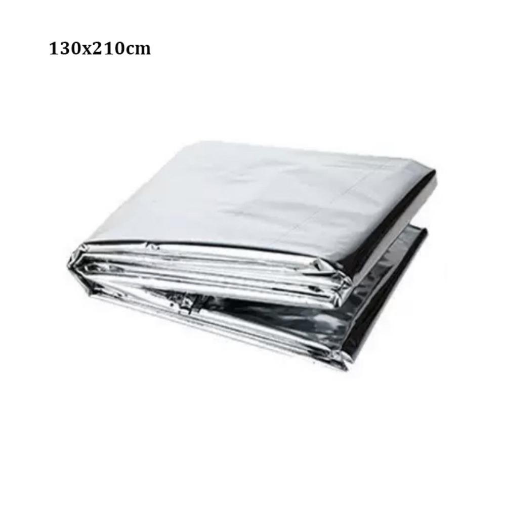Waterproof Emergency Survival Blanket Gold-Sliver Outdoor Survival Rescue Curtain 130/160x210cm Portable Foil Thermal Blanket