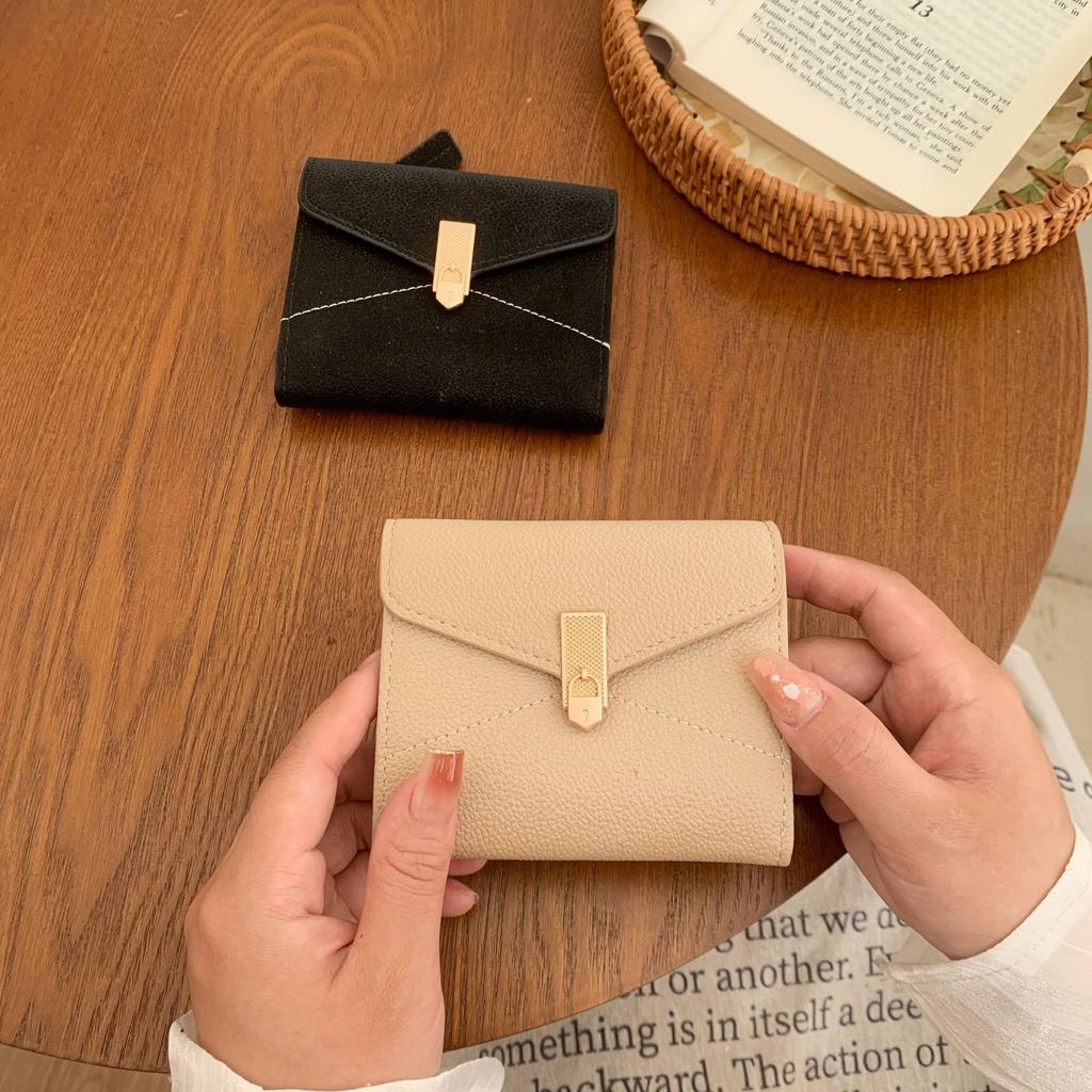 New Women's Wallet Women's High-end Short Ins Women's Wallet Change Card Bag Wallet Women's Clutch Bag