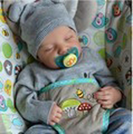 NPK Authentic 19'' Levi Reborn Simulation Baby Doll