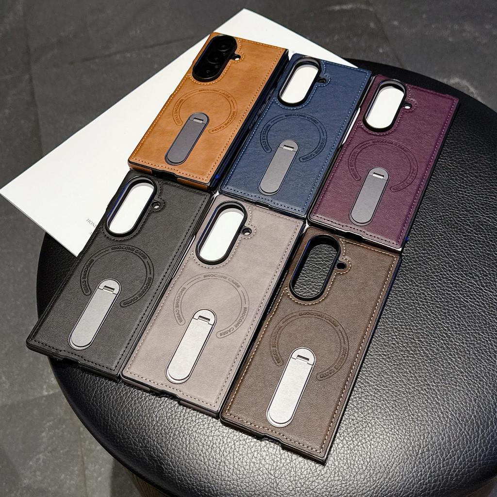 Samsung Z Fold7 Flip pouzdro s 360° otočným stojánkem a magnetickým bezdrátovým nabíjením