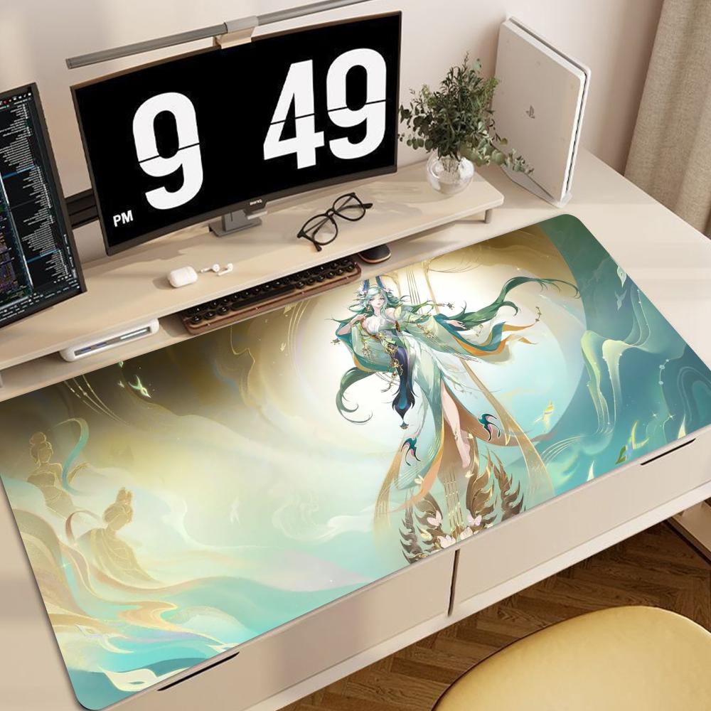 Surface for Computer Mouse Pad Desk Mouse Pad Cute HD Desk Pad Extended Gaming Keyboard Mats Large XXL Gamer Mousepad HYBXXC