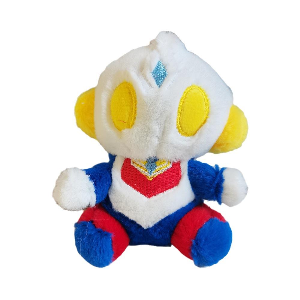 Cute Superman Pendant Doll Plush Toys Children's Doll Bag Hanging Ornaments Doll Keychain