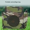 E-898 Megaphone HiFi Intelligent Noise Reduction Infrared Remote Controller Camouflage Bluetooth-compatible Wireless
