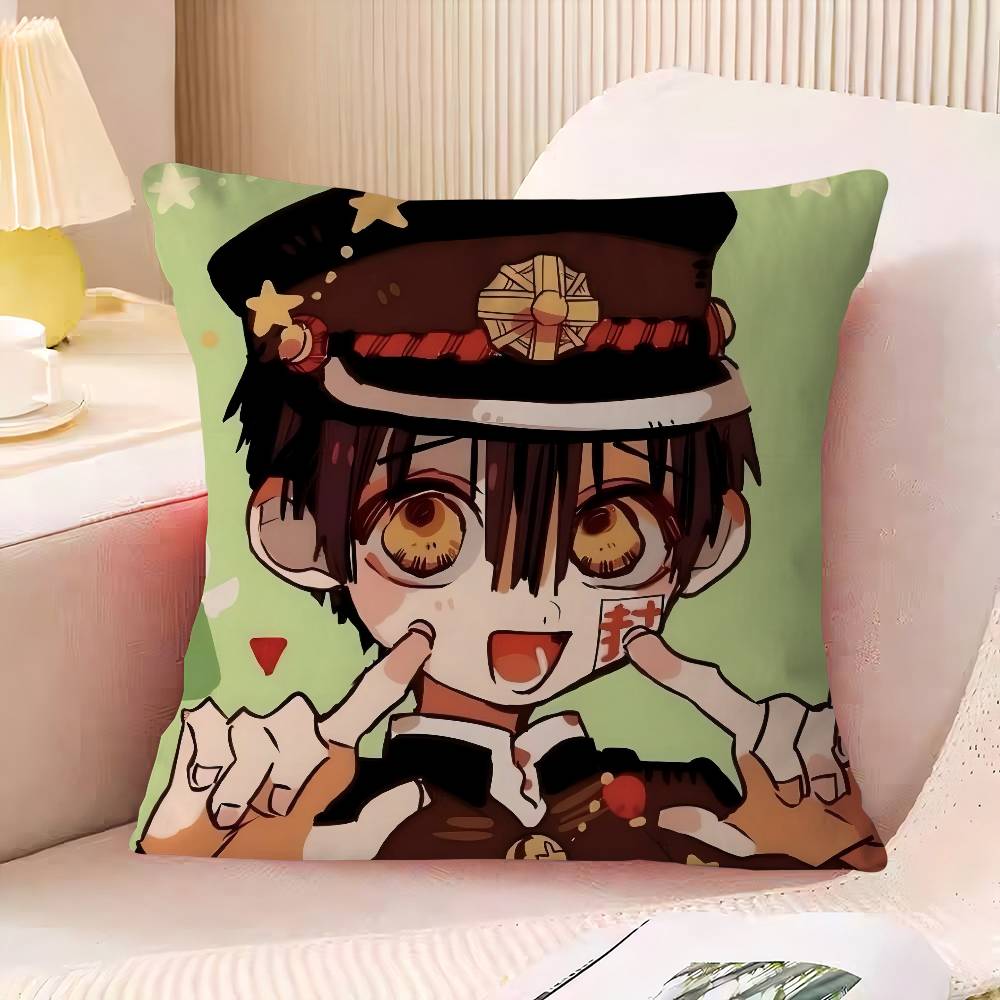

Аниме Т-Туалеты Б-Бонды Х-Ханакос К-Кунс Подушка Подарок Украшение для Дома Офиса Спальни Дивана Чехол на Подушку для Автомобиля 45x45 16x16Inch