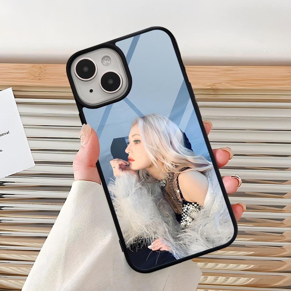 Kpop Jeon S-Somi Phone Case For Iphone 15 Pro Max 14 12 11 13 Mini 16 8 7 Plus X Xs XR PC+TPU Back Cover
