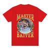 Funny Master Baiter Fishing Parody TShirt Summer Unisex Women Clothing Fashion Harajuku Kawaii Tshirt Womens Y2K Clothing Tops