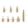 8 Pcs Internal Thread Heat Insertion Tool Brass Knurled Nut Durable Heat Insert Nut  Soldering Iron