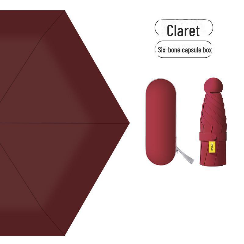 Compact Dual-Use UV Protection Sunshade Umbrella