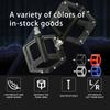 Nonslip Bicycles Pedals Flat Platform Three Bearing Footboards 9/16Inch Thread Mountain Bicycles Footrest Bikes Pedals