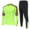 Men Women Quick-Dry Sports Training Set Long Sleeve Half-Zip Jacket Pants Running Gym Football Basketball Winter