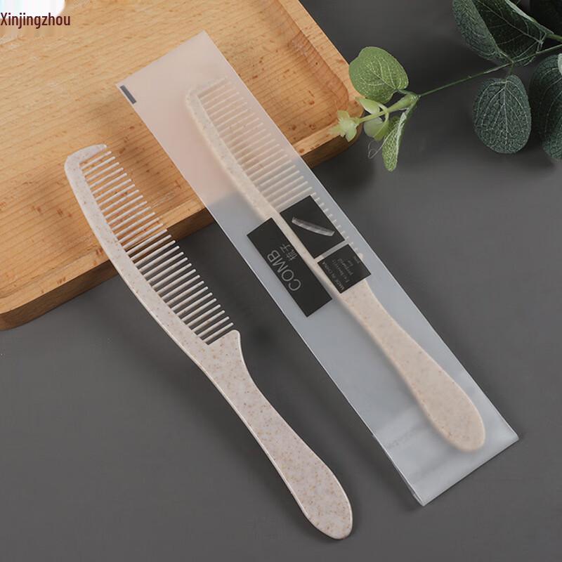 Disposable Travel Toiletries Set with Straw Combs