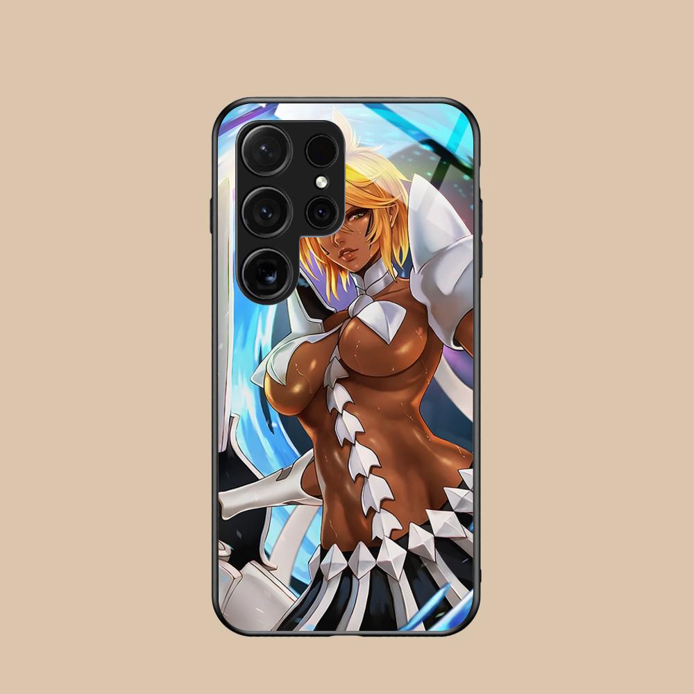Bleach Tier Harribel Cell Phone Case for Samsung Galaxy S26 S25 S24 S23 S22 S21 S20 Note20 Plus FE Ultra Glass Colorful Cover