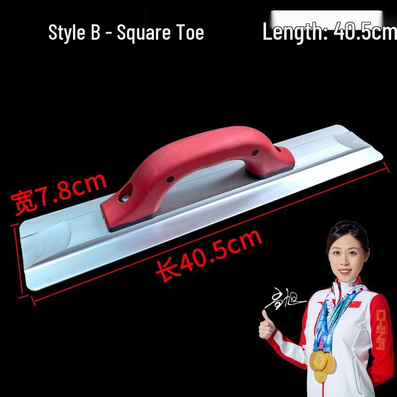 Aluminum Magnesium Trowel Putty Knife for Concrete Leveling