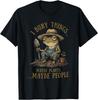 Ich vergrabe Dinge Vielleicht Pflanzen Vielleicht Menschen Lustiges Frosch Unisex T-Shirt,Gildan 5000
