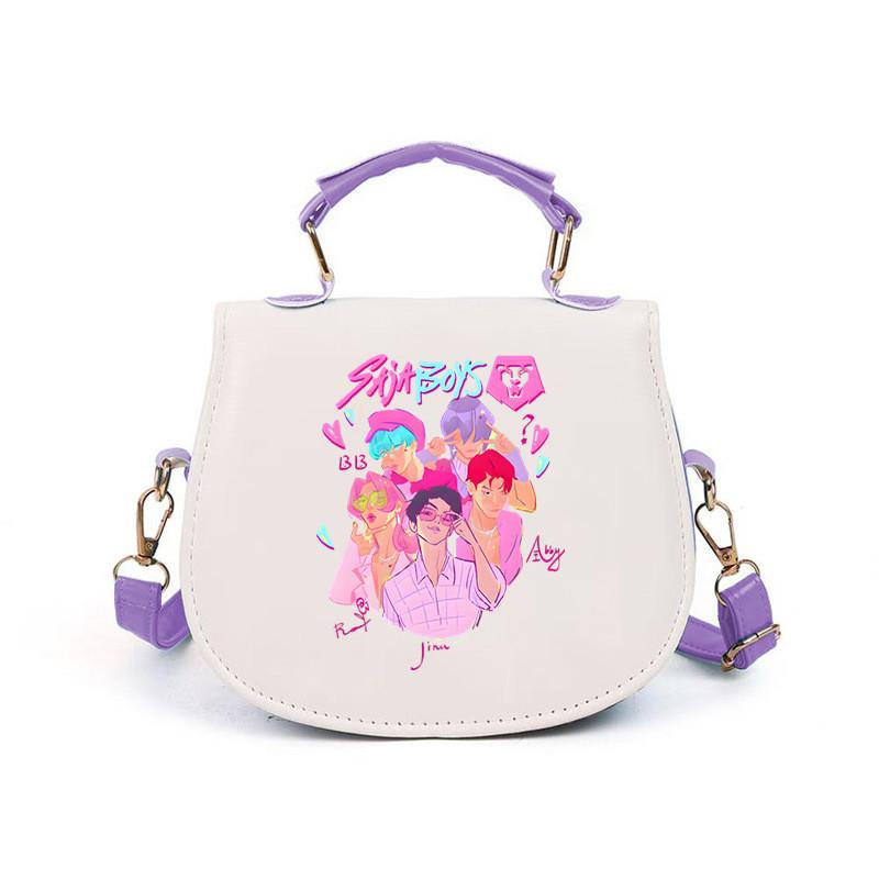 Mädchen Kpop Jäger Derpy Rumi Zoey Mira Bedruckte Schultaschen Kinder Freizeit Schultertaschen Crossbody Bags