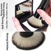 Soft Fiber Foundation Brush Fluffy Bristles Face Contouring Brush  for Blush Application