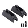 Boat Rope Clam Cleat Nylon Non Slip Stable Fastening Clam Cleat for Yachts Ships Black