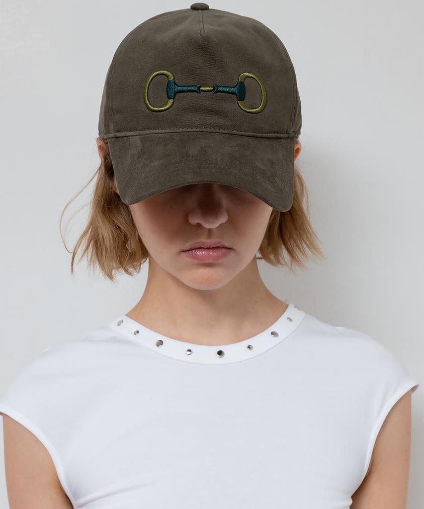 Pabeo Horsebit Cap (Khaki)